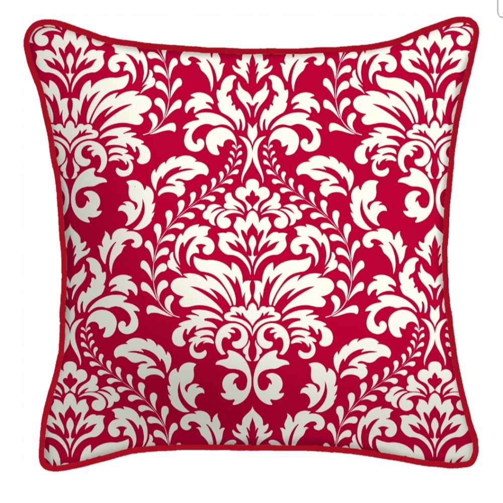 Red pillow